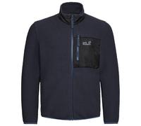 Jack Wolfskin - Kid's Lite Curl Fullzip - Veste polaire - 176 - dark navy
