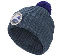 Jack Wolfskin - Kid's Pompom Badge Beanie - Bonnet - M - 51 - 53 cm - midnight sky / midnight sky