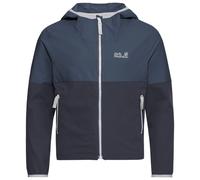 Jack Wolfskin - Kid's Sandbird Hooded Jacket - Veste softshell - 164 - midnight sky