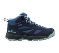 Jack Wolfskin Vojo Tour Texapore Mid Hiking Boots Bleu EU 36 Garçons,Filles