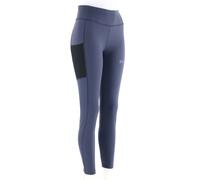 Collant long Jack Wolfskin Klintal gris graphite femme - XL