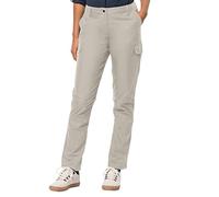 Jack Wolfskin Lakeside Trip Pants W Pantalon de Loisirs pour Femme, Dusty Grey, W46