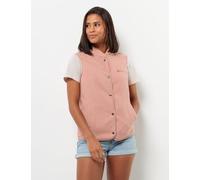Jack Wolfskin Light Curl Vest W Gilet en Polaire, Rose Dawn, XL Femme