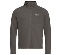 Jack Wolfskin - Litestride Hooded Fullzip - Veste polaire - M - flint