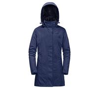 Jack Wolfskin Madison Avenue Parka Femme Lapis Blue FR: S (Taille Fabricant: 2)