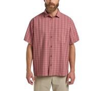 Jack Wolfskin Meseta Shirt M Chemise, Check Dark Rust, XL Hommes