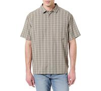 Jack Wolfskin Meseta Shirt M Chemise, Check Stone, M Hommes