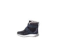 Jack Wolfskin Mixte Enfant POLAR WOLF TEXAPORE MID VC K Chaussure de Trail, Dark Bleu / Rose, 35 EU