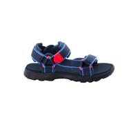 Jack Wolfskin Mixte Enfant SEVEN SEAS 3 K Sandale, Bleu/rouge, 37 EU