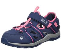 Jack Wolfskin Mixte Enfant SUN CLIMBER K Sandale, Bleu Coral, 34 EU