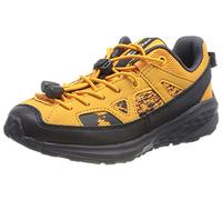 Jack Wolfskin Mixte Enfant Vili Baskets Low K Chaussure de Marche, Orange Pop, 35 EU