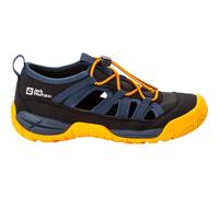 Jack Wolfskin Mixte Enfant Vili Sandal K Sandale, Orange Pop, 26 EU