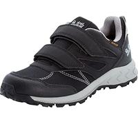 Jack Wolfskin Mixte Enfant WOODLAND TEXAPORE LOW VC K Basket, Phantom Gris, 26 EU