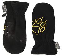 Jack Wolfskin Moufles en Polaire pour Enfant 8 Ans Noir - Noir