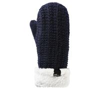Jack Wolfskin Highloft Knit Mittens Bleu M Femme