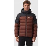 Jack Wolfskin Nebelhorn Down Hoody Hot Choc Taille: M | Vestes d'hiver Outlet | Homme