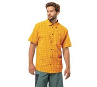 Jack Wolfskin Norbo S/S Chemise, Curry Check, XXL Homme