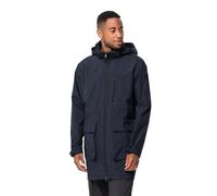 Jack Wolfskin Norden Port Manteau Parka, Bleu Nuit, S Homme