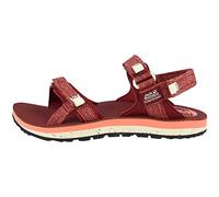 Jack Wolfskin Outfresh Deluxe Sandal W, Sandales de Sport Femme, Rouge (carbernet/Champagne 2136), 39.5 EU