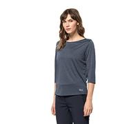 Jack Wolfskin Pack & Go 3/4 T-Shirt Ombre Blue XS