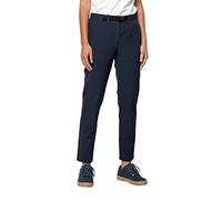 Jack Wolfskin Pantalon de Loisirs d'été pour Femme, Bleu Nuit, W40