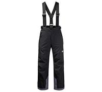 Jack Wolfskin Pantalon de Ski imperméable pour Enfant, Noir, 116