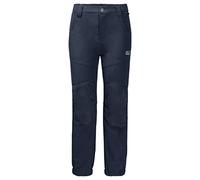 Jack Wolfskin Pantalon Rascal pour garçon, Bleu Nuit, 116