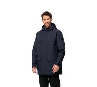 Jack Wolfskin Parka de camp d'hiver pour homme, bleu nuit, taille S