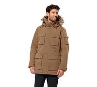 Jack Wolfskin Parka Glacier Canyon pour Homme, Chipmunk, M