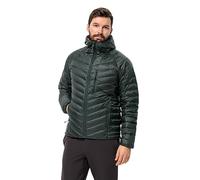 Jack Wolfskin Passamani Down Sweat à Capuche M Doudoune, Olive Noire, 3XL Homme