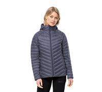 Jack Wolfskin Passamani Down Sweat à Capuche W Doudoune Femme, Dauphin, m