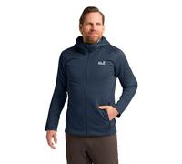 Jack Wolfskin - Peak District Hooded Fullzip - Veste polaire - L - midnight sky