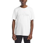 T-shirt Jack Wolfskin Peak Graphic manches courtes blanc pur - M