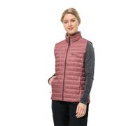 Jack Wolfskin Pilvi Down Vest W Veste en duvet pour femme, Rouge minéral., L