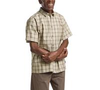 Jack Wolfskin Planalto Shirt M Chemise, Check Cold Coffee, L Hommes