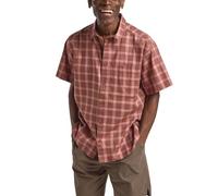 Jack Wolfskin Planalto Shirt M Chemise, Check Dark Rust, M Hommes