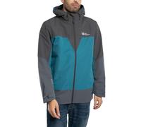 Jack Wolfskin Pour des hommes Veste 3 en 1 DNA Tundra, Bleu