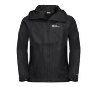 Jack Wolfskin Rainy Days Veste K Pluie Mixte, Noir, 176 cm
