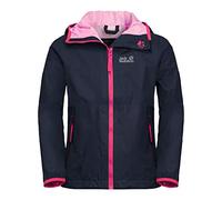 Jack Wolfskin Ranny Days Veste de Pluie Mixte Enfant, Midnight Blue, FR : XXS (Taille Fabricant : 92)