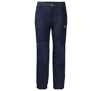 Jack Wolfskin Raskal Winter Pantalon Kids Mixte Enfant - Bleu (Midnight Blue) - Taille Fabricant 104
