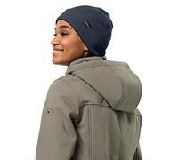 Jack Wolfskin Rib Chapeaux Unisex Bonnet Mixte Adulte, Night Blue, FR : Taille Unique (Taille Fabricant : One Size (55-59CM))