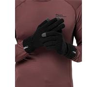 Jack Wolfskin Rib Glove Gant Mixte, Noir, L