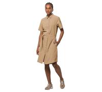 Jack Wolfskin Robe midi de Vacances décontractée, Sable Storm, M Femme