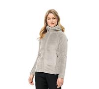 Jack Wolfskin Rotwand Hooded Fz W Veste en Polaire Femme, Bleu Sarcelle, XXL