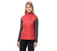Jack Wolfskin Routeburn Pro Ins Vest W Gilet, Rouge Vif, XL Femme