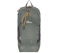JACK WOLFSKIN Sac à dos de sport 'Moab Jam 10' curry / gris clair / olive / vert fluo / blanc, Taille One Size