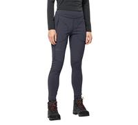 Jack Wolfskin SALMASER Tights W Pants Women, Graphite, XL