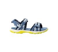 Jack Wolfskin Sandales 2 en 1 K unisexes pour enfant, Bleu élémentaire, 27 EU