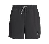 Jack Wolfskin Short pour Adolescent B, Granite Noir, 164 cm Garçon