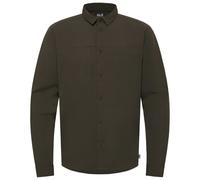 Jack Wolfskin - Sierra Canyon L/S - Chemise - L - obsidian moss